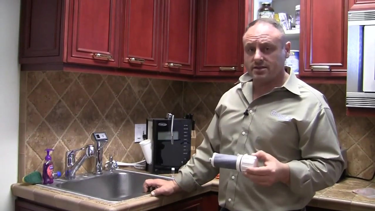 How to change Ionizer filter